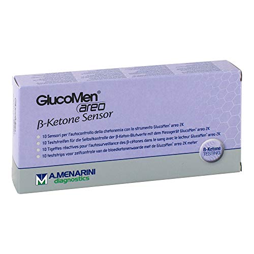 GlucoMen Areo B-Ketone Sensor Test Strips 10 Pack